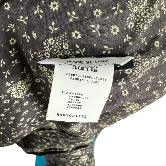 MOSCHINO Cheap and Chic Teal Cropped Short Sleeve Jacket Women's Size 4 - Picture 10 of 14